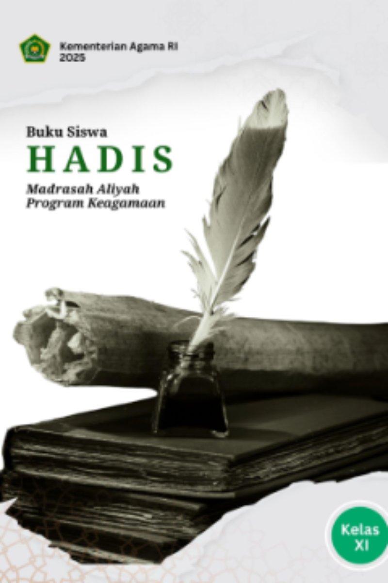 Buku Siswa Hadis (Arab) MA Kelas XI