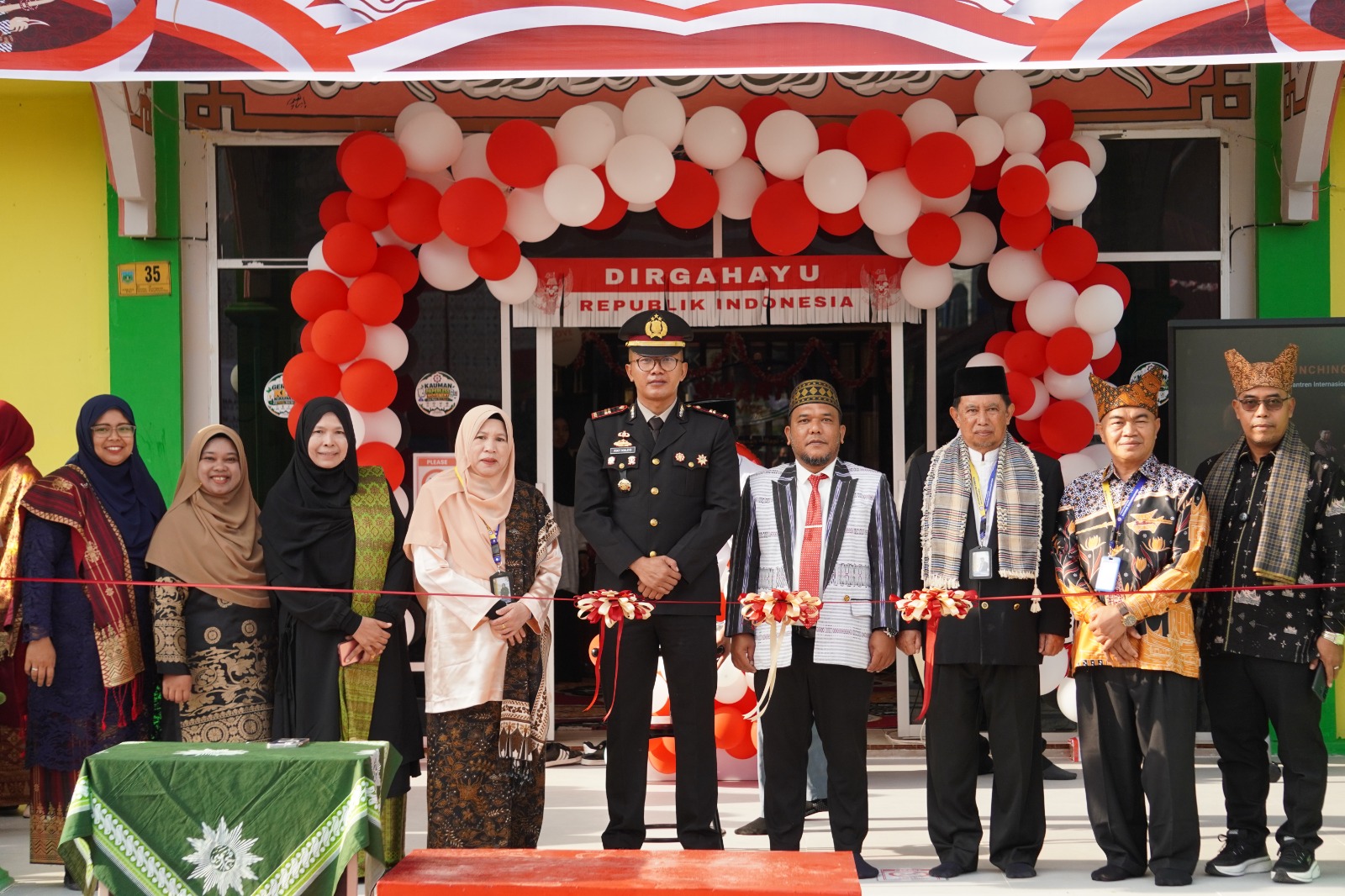 Upacara Peringatan HUT RI 81 Bersama Kapolres Kota Padang Panjang, IPTU Rikky Naldo, S.H., M.H.
