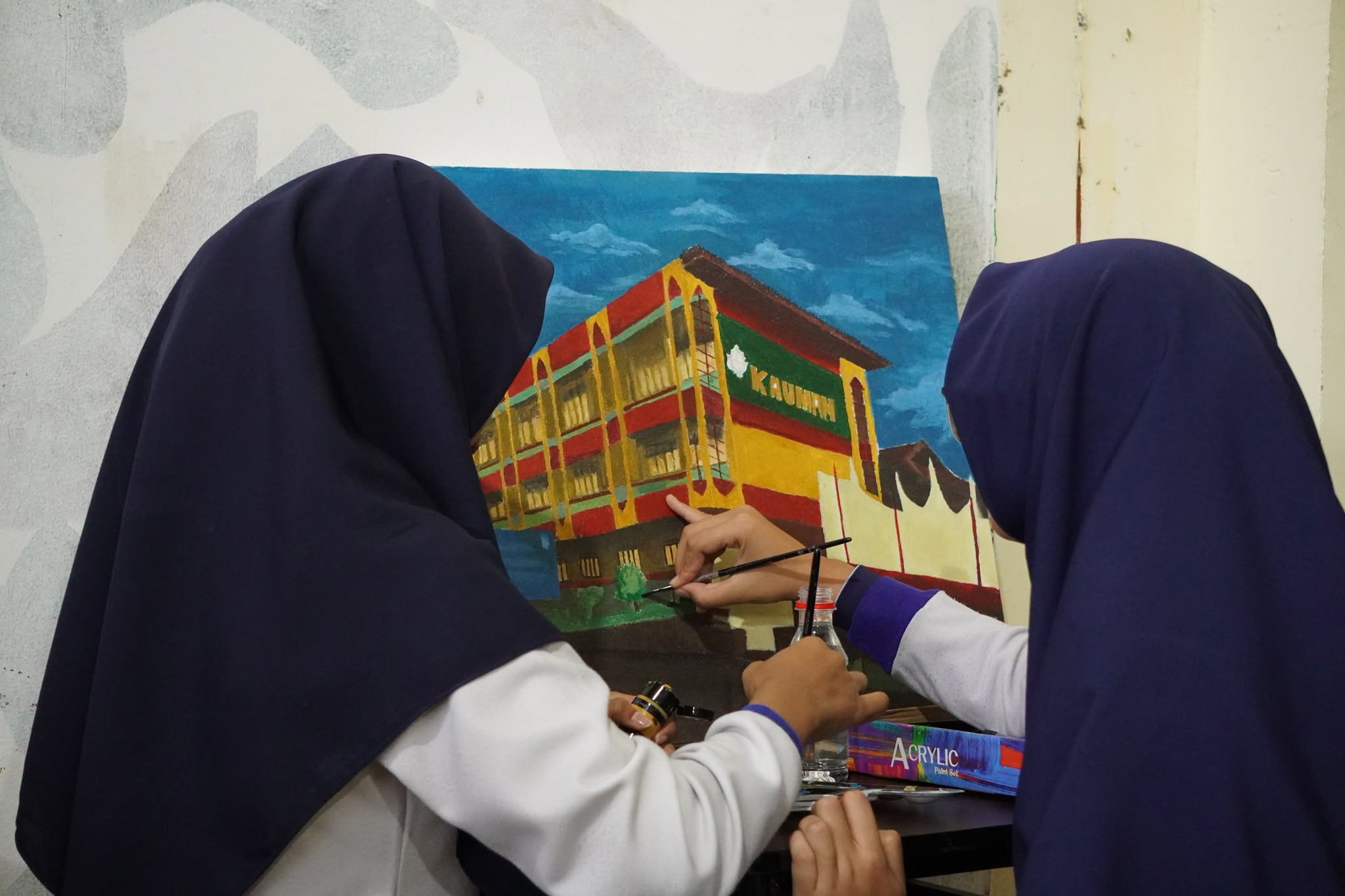 Seni Lukis Karya Santri