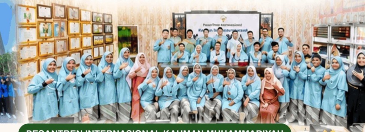 Rombongan santri Kauman